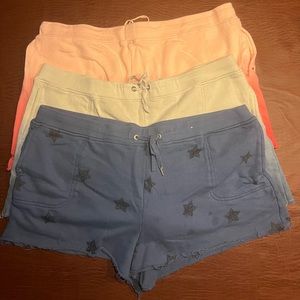 Comfy tie sweat shorts